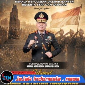 *Hari Veteran Nasional 2026, Polda Banten Hormati Jasa Para Pejuang Bangsa*