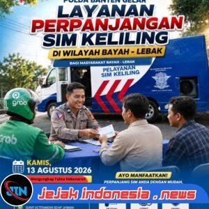 *Polda Banten Hadirkan Layanan SIM Keliling untuk Masyarakat Bayah, Lebak*