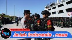 Wakapolda Bali Hadiri Upacara Pemberangkatan Satgas Pamtas RI-PNG Mobile Yonif 900/SBW ke Papua