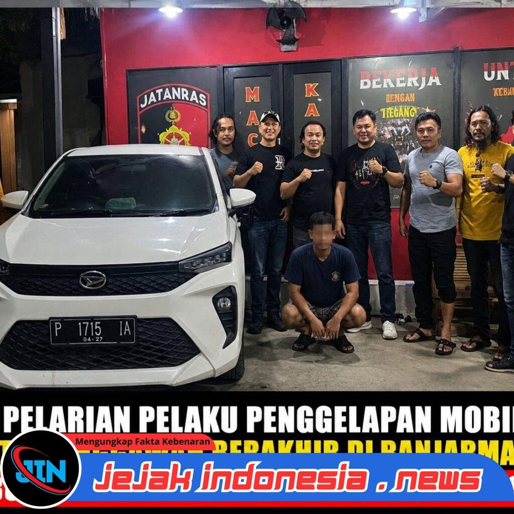 Pelarian Pelaku Penggelapan Mobil Rental Jenggawah Berakhir di Banjarmasin, Buron Hampir Dua Bulan Dibekuk Polisi