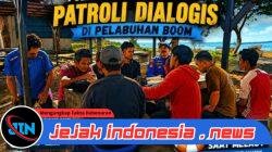 Satpolairud Polresta Banyuwangi Patroli Dialogis di Pelabuhan Boom, Nelayan Diimbau Lengkapi Alat Keselamatan