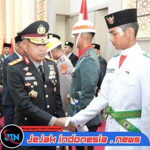 Kapolda Banten Hadiri Pengukuhan Paskibraka dan Pasukan 45 Provinsi Banten 2026*