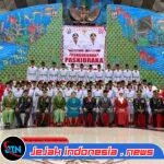 Penuh Haru dan Bangga, Kapolres Raja Ampat Hadiri Upacara Pengukuhan Paskibraka di Gedung Pari