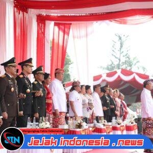 Kapolda Bali Hadiri Peringatan HUT ke-81 RI, Kobarkan Semangat Persatuan di Pulau Dewata