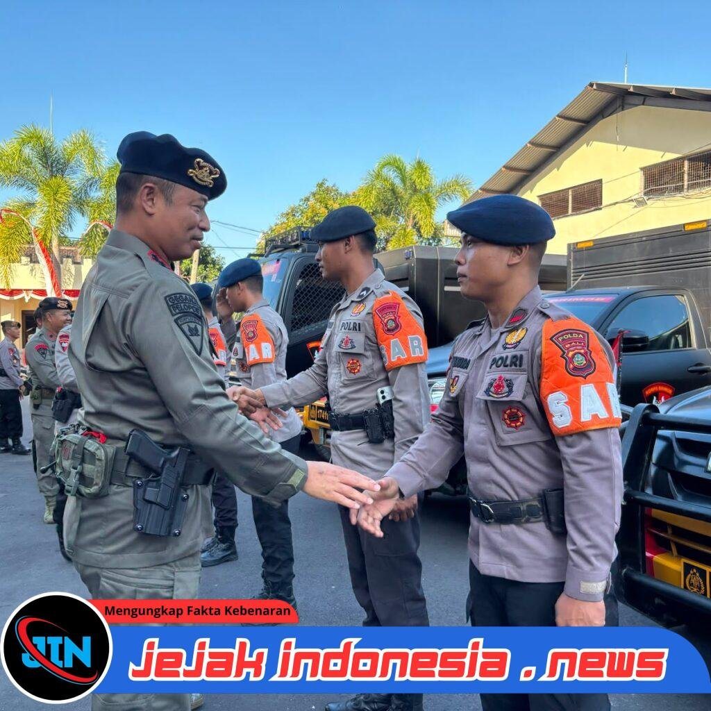 Wujud Kepedulian Polda Bali Kirim Personil SAR Brimob Dan Ransus Dapur Lapangan Ke NTT