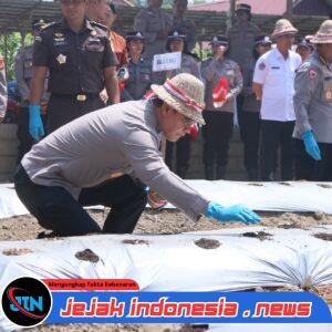 Polda Bali Gencarkan Penanaman Bawang Putih, Dukung Program Swasembada Pangan Nasional*
