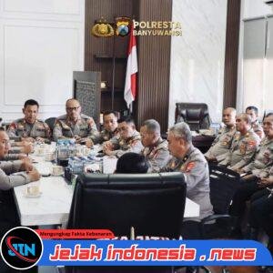Kapolresta Banyuwangi Gelar Coffee Morning Bersama Kapolsek Jajaran, Bangun Kepemimpinan dari Ruang Kebersamaan