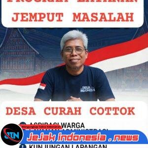 Pemdes Curah Cottok Bikin Terobosan Baru, Aktifkan Program Layanan Jemput Masalah