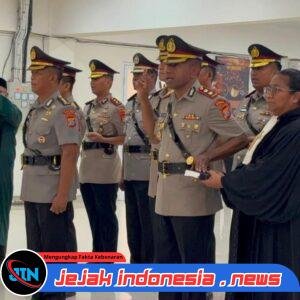 Estafet Kepemimpinan di Papua Barat Daya: AKBP Jems Oktovianus Tegai Resmi Jabat Kapolres Sorong
