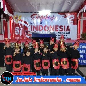 Semarak HUT RI-81:Warga Perumahan Alam Kertosari Gelar Pentas Seni,Guyup Rukun Jadi Tema Utama