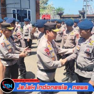 Wujud Tanggap Darurat, Kapolda Bali Pimpin Langsung Pemberangkatan 110 Personel Satbrimob BKO Karhutla Kalimantan Barat