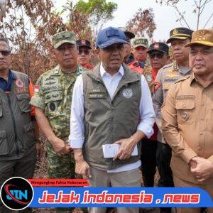 Menhut Raja Antoni BKO-kan 5.000 ASN Kehutanan ke 6 Provinsi Prioritas Tangani Karhutla