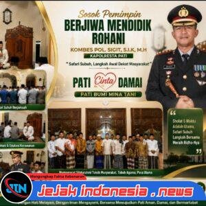 Keteladanan Pemimpin, Kombes Pol. Sigit : Siraman Rohani dan Pesan Jaga Kamtibmas