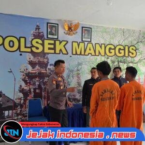 Dipicu Geber Motor hingga Adu Mulut, Dua Pelaku Pengeroyokan Pemuda di Manggis Jadi Tersangka