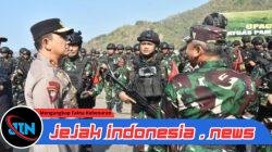 Sinergitas Tanpa Batas: Kapolda Gorontalo Hadiri Pelepasan 500 Personel Satgas Pamtas RI-PNG Mobile Yonif 715/MTL