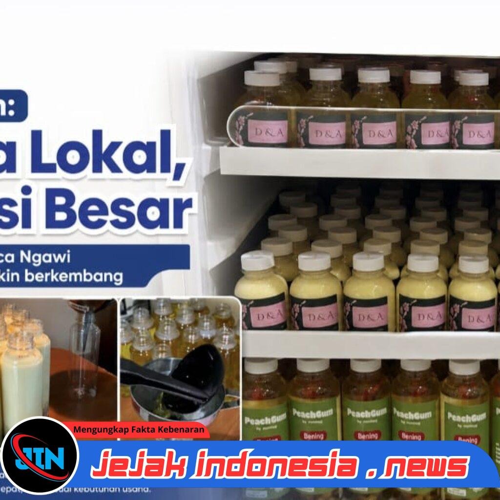 BRI Kanca Ngawi Dukung UMKM Peachgum, Tumbuh melalui Pembiayaan KUR