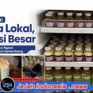 BRI Kanca Ngawi Dukung UMKM Peachgum, Tumbuh melalui Pembiayaan KUR