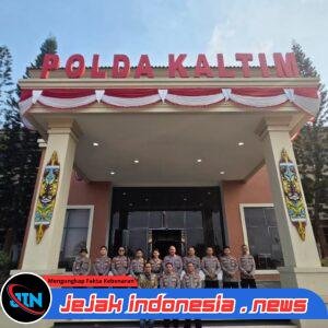 Polda Kaltim Sambut Satgas Edukasi Polri, Perkuat Upaya Pencegahan Karhutla di Masyarakat