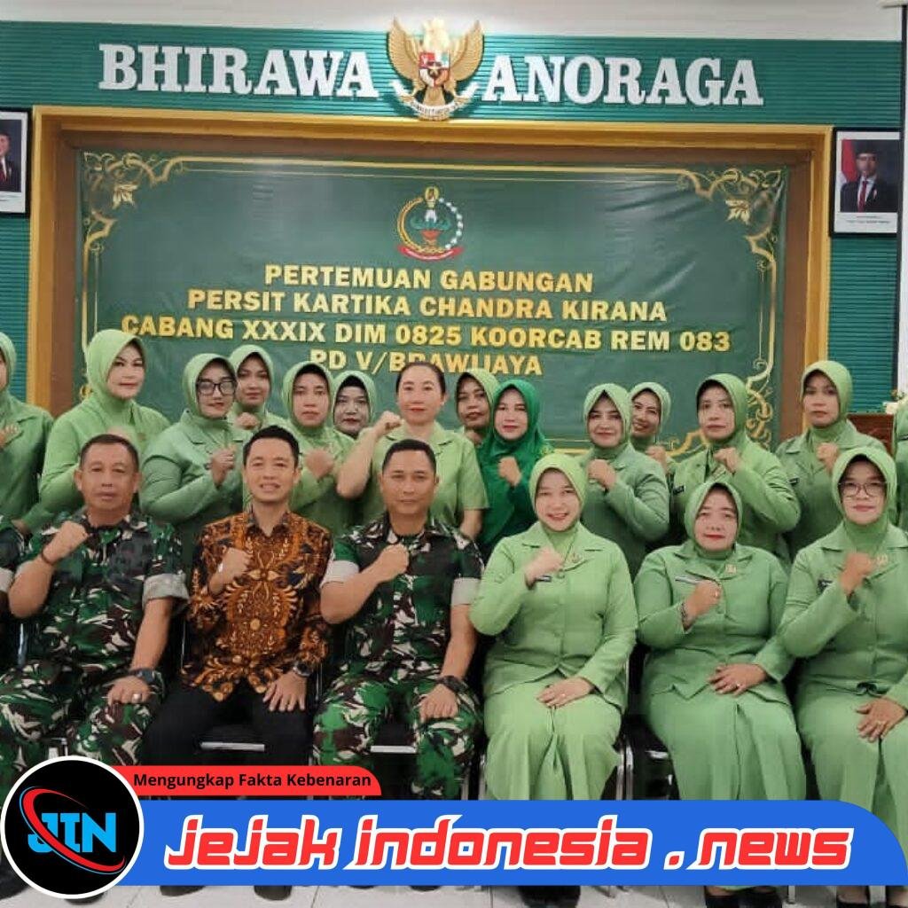 Pertemuan Gabungan Persit Kartika Chandra Kirana Cabang XXXIX Kodim 0825 Koorcab Rem 083 PV V/Brawijaya