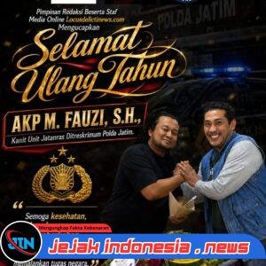 AKP M. Fauzi, S.H. Rayakan Ulang Tahun, Keluarga Besar PT CAHAYA PERS GROUP Sampaikan Apresiasi