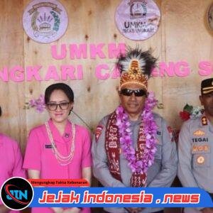 Kapolres Sorong Sambut Kunjungan Kerja Kapolda Papua Barat Daya Beserta Rombongan