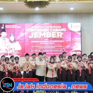 Jamnas XII Bukan Sekadar Berkemah, 32 Pramuka Jember Dikirim Bawa Nama Daerah