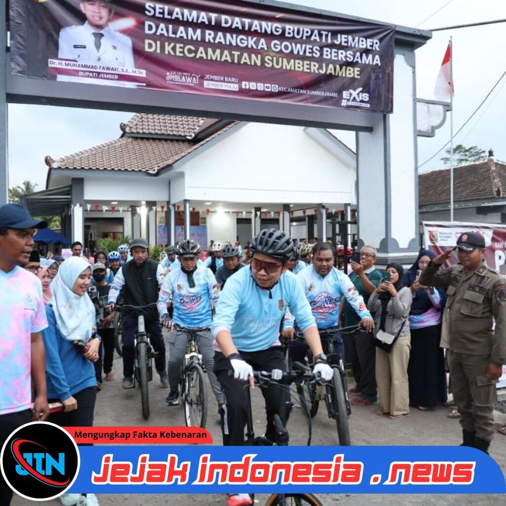 Gowes Sumberjambe–Pendopo, Gus Fawait Cek Jalan Rusak dan PJU untuk Program 2027