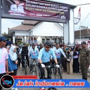Gowes Sumberjambe–Pendopo, Gus Fawait Cek Jalan Rusak dan PJU untuk Program 2027