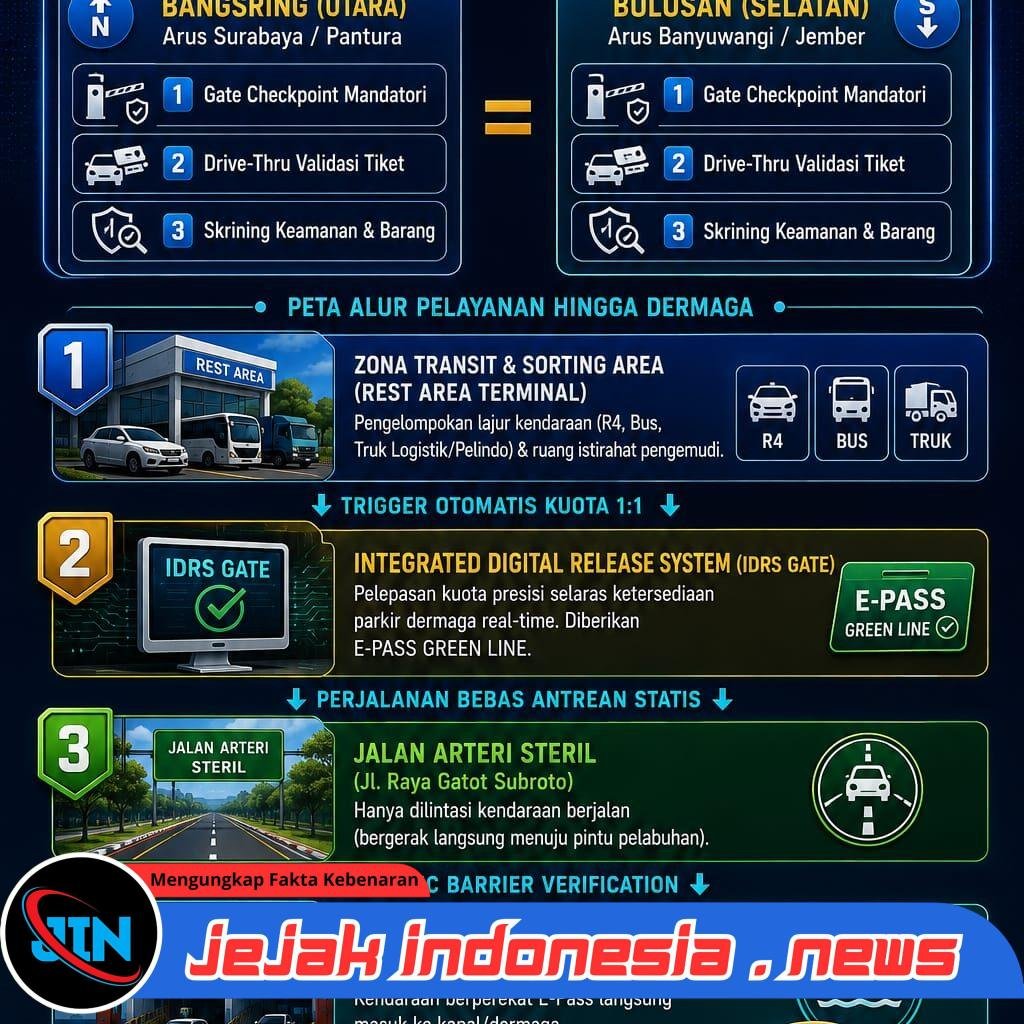 Kombes Pol Rachmat Kurniawan Gagas Alur Terpadu Bangsring–Bulusan, Antrean Pelabuhan Diubah Menjadi Arus Terkendali