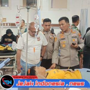 Kapolresta Sidoarjo Turun Langsung Cek Kondisi Santri Ponpes Manbaul Hikam