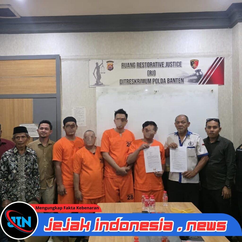 *Polda Banten Tegaskan Perkara Aktivis Uun Berakhir Damai melalui Restorative Justice*