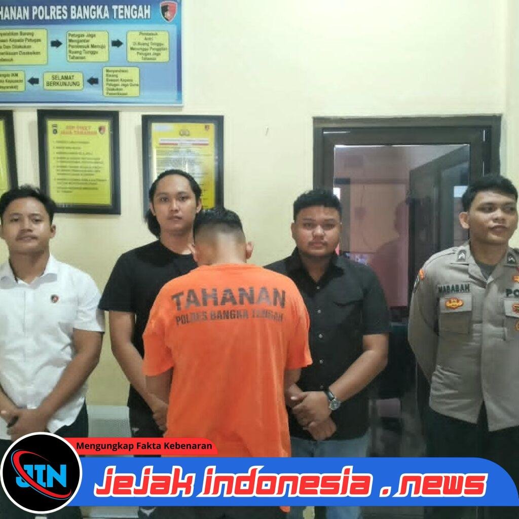 Timgab URC Polda Babel-Polres Bangka Tengah Tangkap Pelaku Penipuan Bermodus Ngaku Polisi