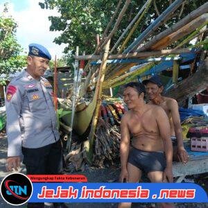 Satpolairud Polresta Banyuwangi Gelar Patroli Dialogis di Pantai Warujajar, Nelayan Diimbau Utamakan Keselamatan