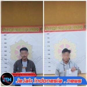 *Polsek Metro Tamansari Amankan Dua Pria Bawa 15 Butir Hexymer dan Tramadol Saat Razia Stasioner*