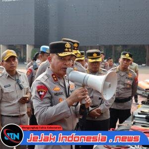 *Kapolda Banten Cek Kesiapan Peralatan Ditsamapta Polda Banten*