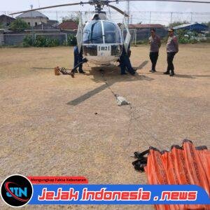 Kebakaran TPA Putri Cempo Solo, Helikopter Polairud Baharkam Polri BKO Polda Jateng Dikerahkan Gempur Api dari Udara