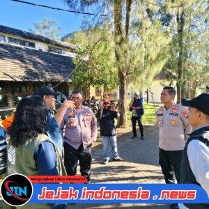 POLRESTA BANYUWANGI BERSAMA PERSONEL GABUNGAN INTENSIFKAN PENANGANAN KARHUTLA DI PEGUNUNGAN IJEN