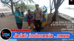 Satpolairud Polresta Banyuwangi Gelar Patroli Dialogis di Pesisir Satelit Palodem, Nelayan Diimbau Utamakan Keselamatan