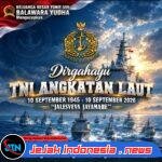 Keluarga Besar Yonif 509/Balawara Yudha Ucapkan Dirgahayu TNI AL ke-81