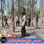 *Sinergi Cegah Karhutla, Polres Bojonegoro Sisir Kawasan Rawan di Kedungadem*