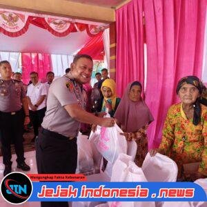 Bhayangkari Peduli Hadir di Jomerto Jember, Gelar Bakti Kesehatan dan Bagikan 200 Paket Sembako