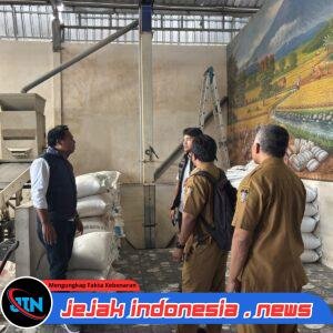 Kawal Kebijakan Bapanas, Satgas Pangan Polres Blitar Kota Sidak Rantai Pasok Beras