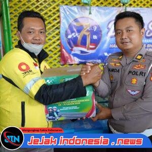 *Semarak Hari Lalu Lintas Bhayangkara ke-71: Satlantas Polresta Banyuwangi Rangkul Ojol, Dari Layanan Kesehatan hingga Keselamatan di Jalan Raya*