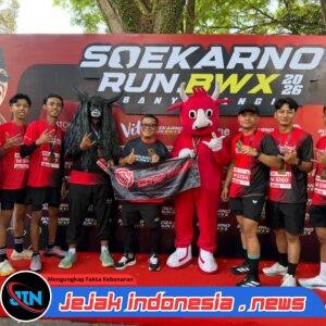 Bersama Relawan STD, Sonny Danaparamita Ramaikan Soekarno Run BWX 2026 di Banyuwangi