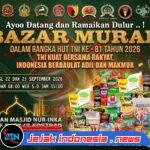 Jelang HUT TNI ke-81, Yonif 509/Balawara Yudha Gelar Bazaar Murah Sembako untuk Masyarakat Jember