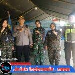 Polsek Wagir Patroli & Amankan Kegiatan PKT-CARMAL SMA Taruna Nusantara di Lapangan Precet