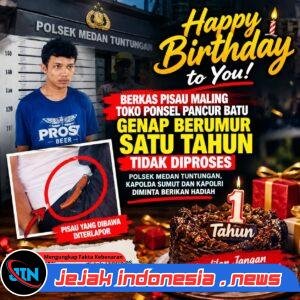 Maling Semakin Terdepan, Berkas Pisau Satu Tahun Mengeram dan Hari Ini Barulang Tahun Ke Satu