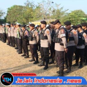 Polres Madiun Kota Gelar Apel Harkamtibmas, Aktivitas Masyarakat Pascakegiatan di Jalan Merak Kembali Normal