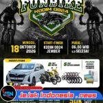 Jelang HUT ke-81 TNI, Kodim 0824/Jember Gelar Funbike Berhadiah Mobil dan 2 Unit Motor