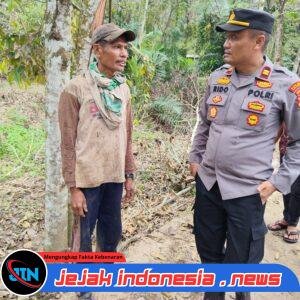 **Polsek Dolok Batu Nanggar Gencarkan Sosialisasi Karhutla, Ajak Warga Sordang Jaga Lingkungan dari Api**